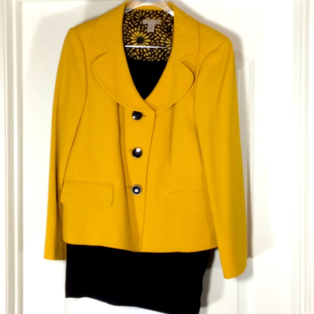 Blazer & Skirt Suit Set